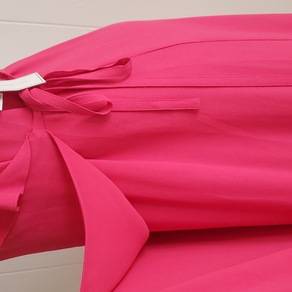 1 State Women’s Wrap Spaghetti Strap Dress Pink - Picture 7 of 13